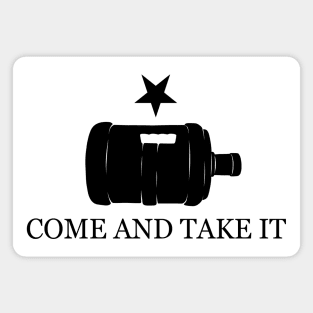 Come and Take It Water Jug Magnet